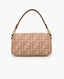 Fendi Baguette Pink FF Canvas Bag