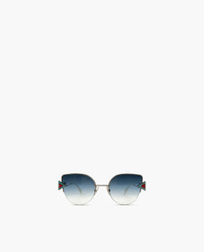Fendi Rainbow Blue Red Sunglasses