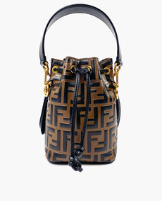 Fendi FF Small Tresor Bucket Bag