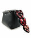 Fendi By the Way Mini Crystal Applique Boston Calfskin Black