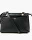 Fendi By the Way Mini Crystal Applique Boston Calfskin Black