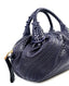 Fendi Dark Blue Leather Baby Spy Bag