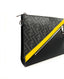 Fendi Leather FF Clutch