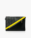 Fendi Leather FF Clutch