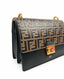 Fendi Kan I Black Leather Bag