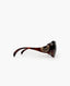 Fendi Havana Logo Sunglasses Brown