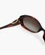 Fendi Havana Logo Sunglasses Brown