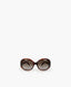 Fendi Havana Logo Sunglasses Brown