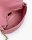 Fendi Pink Nahkainen Fendista Pochette Crossbody laukku