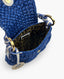 Fendi Raffia Blue Straw Chef Flap -laukku