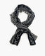 Fendi Logo Wool Scarf Black