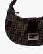 Fendi Zucca Half Moon Bag