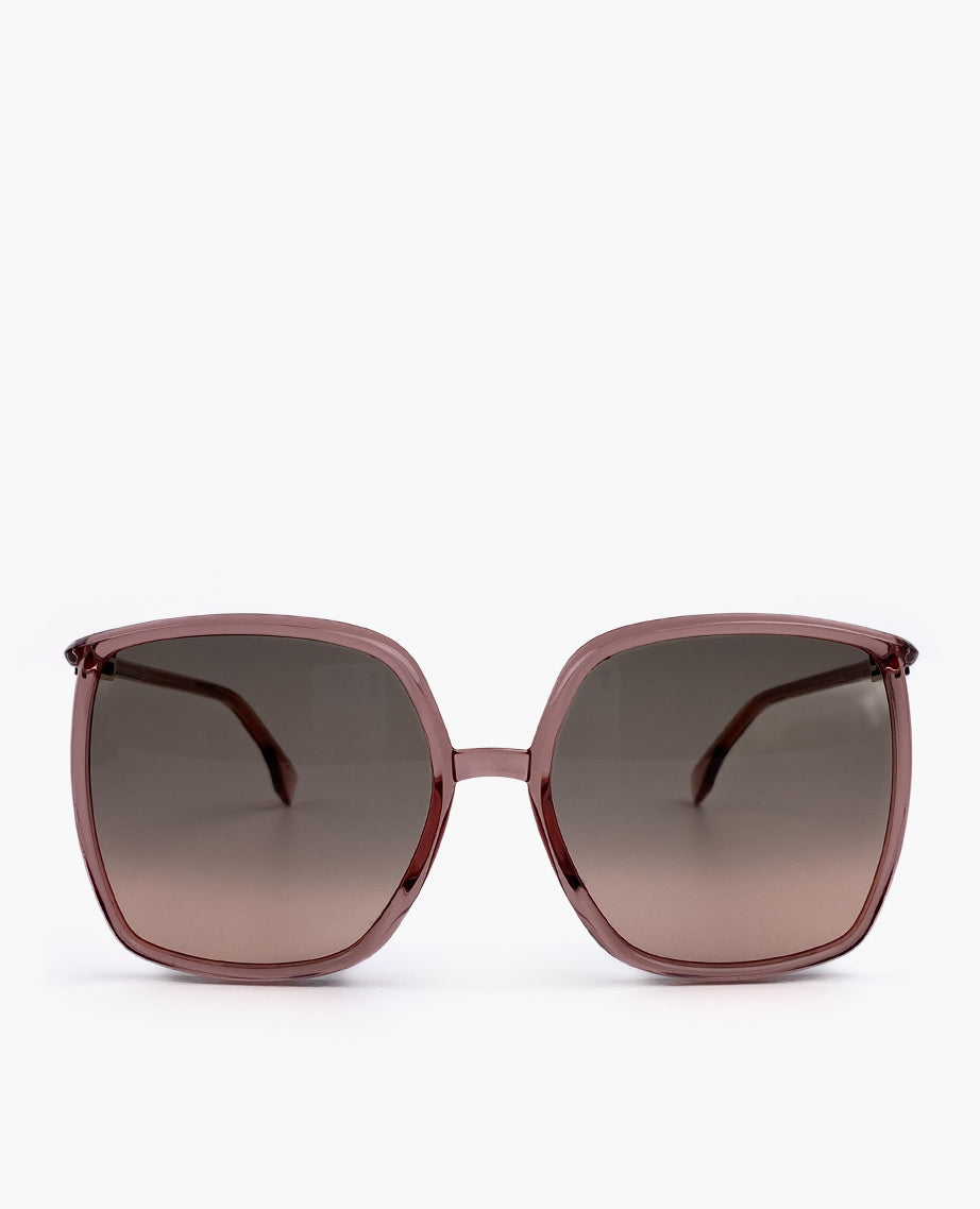 Fendi Pink Square Sunglasses Luxury Helsinki