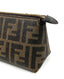 Fendi Brown Zucca Beauty Case