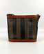 Fendi Vintage Shoulder Bag Striped Fendi Pequin