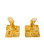 Givenchy Vintage Square Gold-Tone Clip-On Earrings