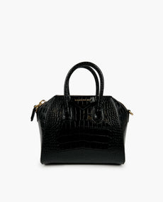 Givenchy Antigona Mini Black Croco GHW