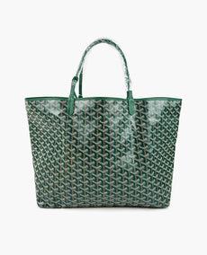 Goyard Saint Louis Tote Goyardine GM Green 