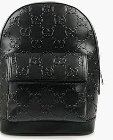 Gucci Black GG kohokuvioitu reppu