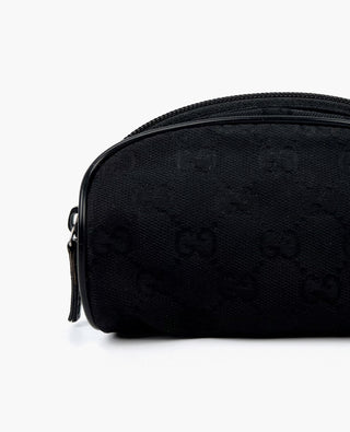 Gucci GG Canvas -kosmetiikkapussi, musta