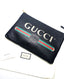 Gucci Black Leather Logo Portfolio Computer Sleeve