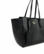 Gucci Swing Leather Tote Black