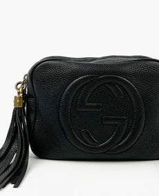 Gucci Soho Leather Disco -musta laukku