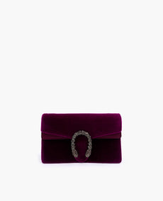 Gucci Dionysus Velvet Purple Super Mini Laukku