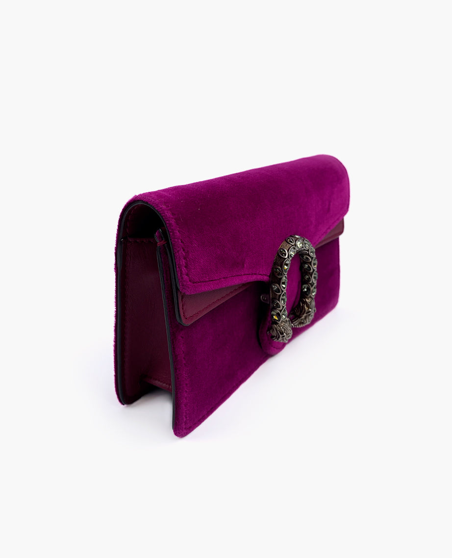 Gucci Dionysus Velvet Purple Super Mini Bag Luxury Helsinki