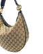 Gucci Beige/Ebony GG Canvas Twins Medium Hobo Bag