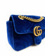 Gucci GG Marmont Small Velvet Shoulder Bag