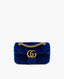 Gucci GG Marmont Small Velvet Shoulder Bag