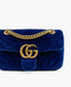 Gucci GG Marmont Small Velvet Shoulder Bag