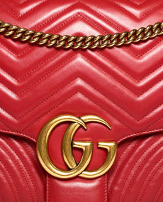 Gucci Marmont Large GG punainen