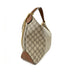 Gucci GG Supreme Monogram Large Linea A Hobo Light Brown