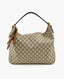 Gucci GG Supreme Monogram Large Linea A Hobo Vaaleanruskea