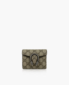 Gucci GG Supreme Monogram Dionysus Canvas -lompakko