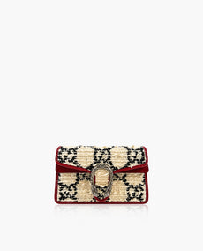 Gucci Dionysus Tweed Super -minilaukku