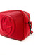 Gucci Soho Leather Disco Bag Red