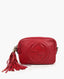 Gucci Soho Leather Disco Bag Red