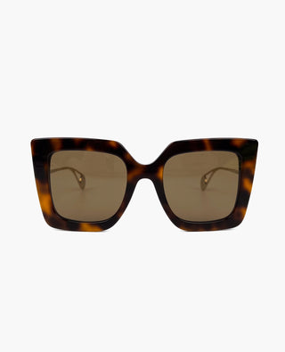 Gucci Havana Tortoise Square -aurinkolasit 