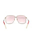 Gucci Pink Square Sunglasses