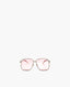 Gucci Pink Square Sunglasses