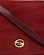 Gucci Vintage Red Interlocking GG Shoulder Bag