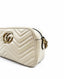 Gucci GG Marmont Small Matelassé White Shoulder Bag