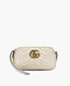 Gucci GG Marmont Small Matelassé White Shoulder Bag