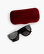 Gucci Mask Black Sunglasses