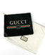 Gucci Black Leather Logo Portfolio Sleeve