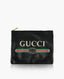 Gucci Black Leather Logo Portfolio Sleeve