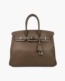 Hermès Birkin 35 Taupe Clemence PHW